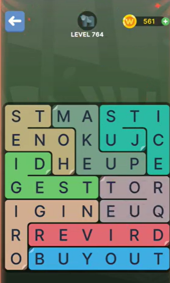 FillWords Level 764