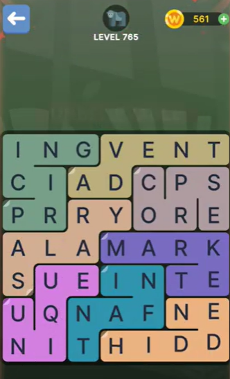 FillWords Level 765
