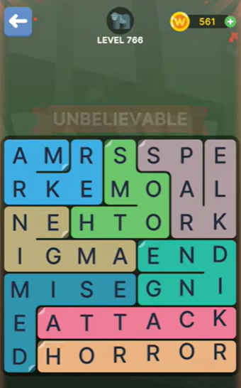 FillWords Level 766
