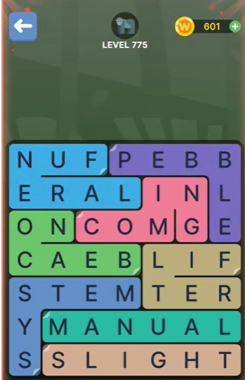 FillWords Level 775