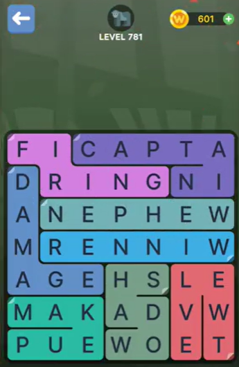 FillWords Level 781
