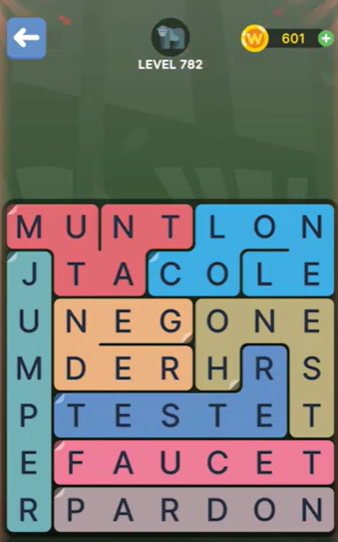 FillWords Level 782