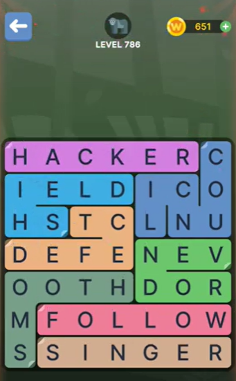 FillWords Level 786