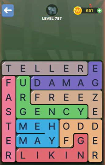 FillWords Level 787