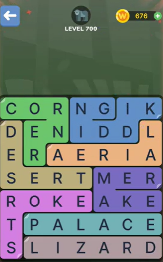 FillWords Level 799