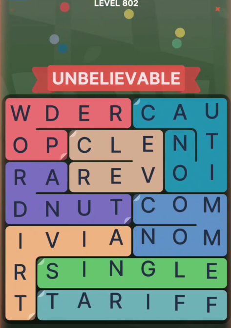 FillWords Level 802