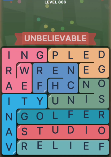 FillWords Level 806