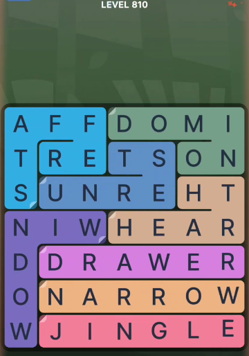 FillWords Level 810