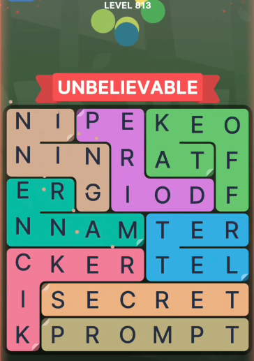 FillWords Level 813