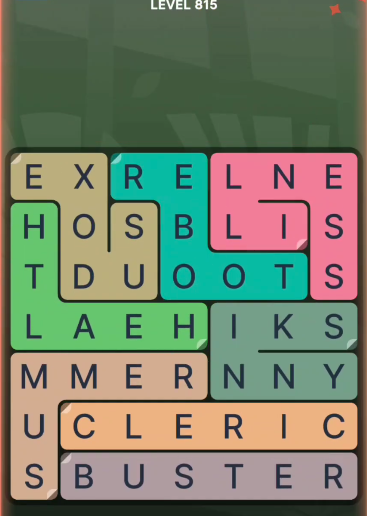 FillWords Level 815