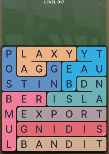FillWords Level 817