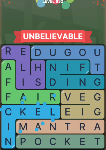FillWords Level 832