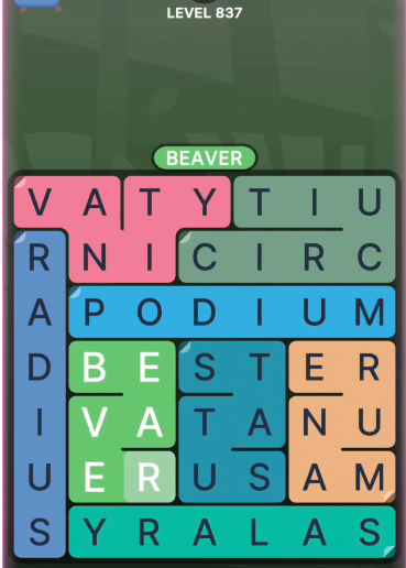 FillWords Level 837