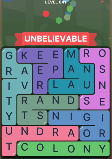 FillWords Level 841