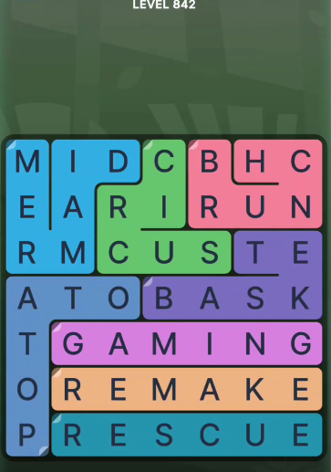 FillWords Level 842