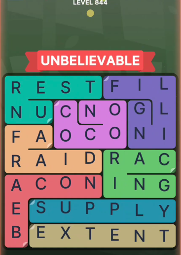 FillWords Level 844