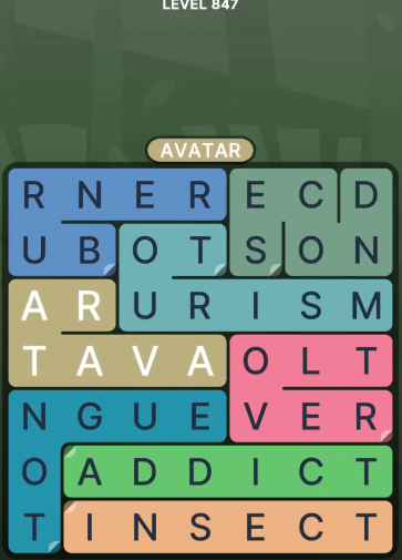 FillWords Level 847
