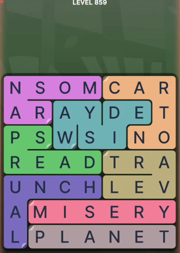 FillWords Level 859