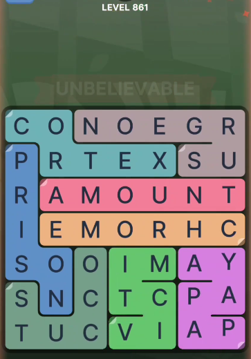 FillWords Level 861