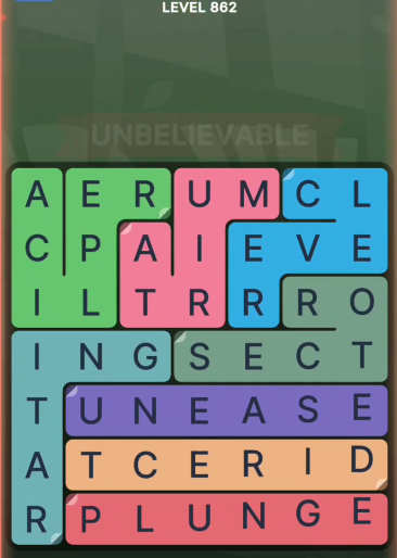 FillWords Level 862