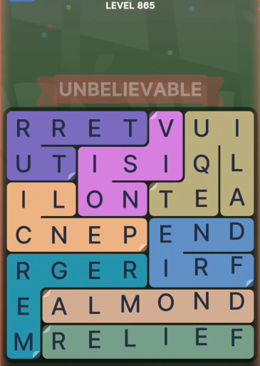 FillWords Level 865