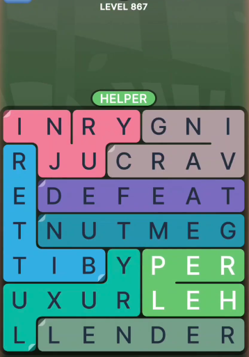 FillWords Level 867