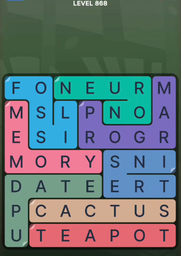FillWords Level 868