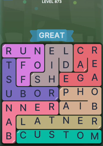 FillWords Level 873