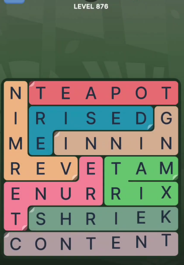 FillWords Level 876