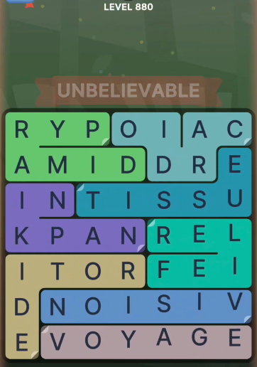 FillWords Level 880