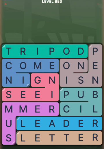 FillWords Level 883
