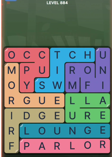 FillWords Level 884