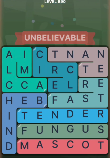 FillWords Level 890