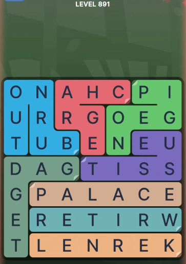 FillWords Level 891
