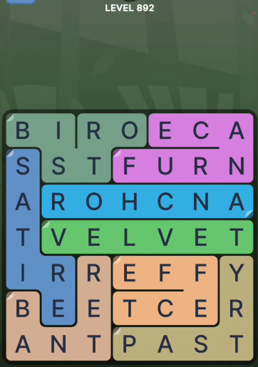 FillWords Level 892