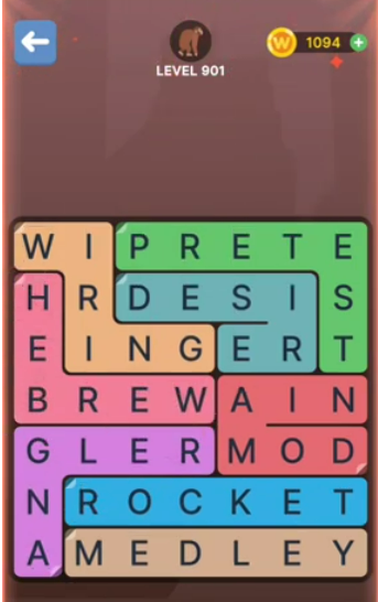 FillWords Level 901