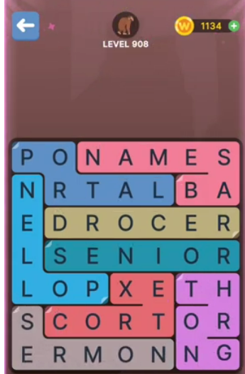 FillWords Level 908