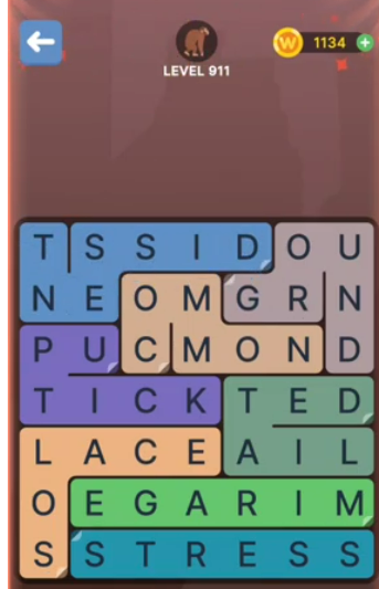 FillWords Level 911