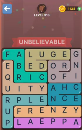 FillWords Level 913
