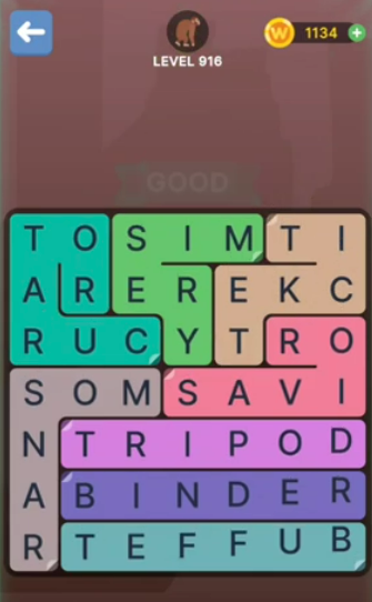 FillWords Level 916