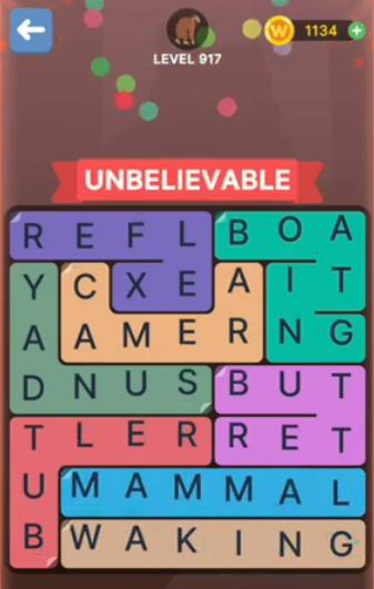 FillWords Level 917