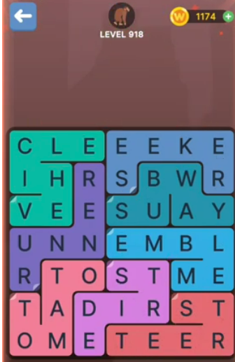 FillWords Level 918