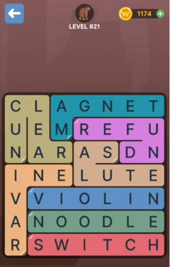 FillWords Level 921