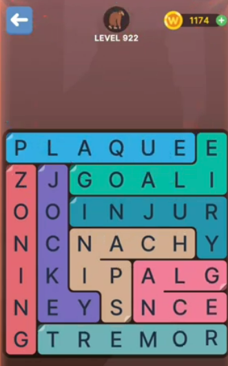 FillWords Level 922