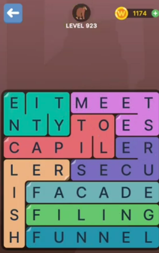 FillWords Level 923