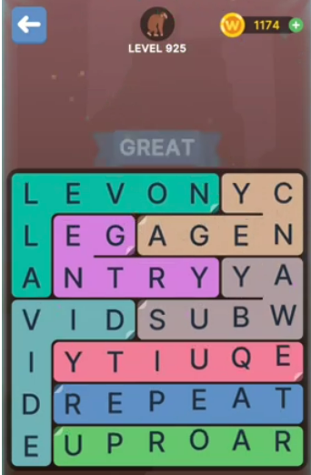 FillWords Level 925