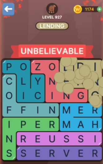 FillWords Level 927