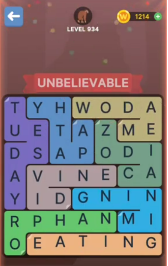 FillWords Level 934
