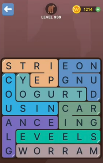 FillWords Level 936