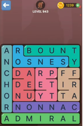 FillWords Level 943